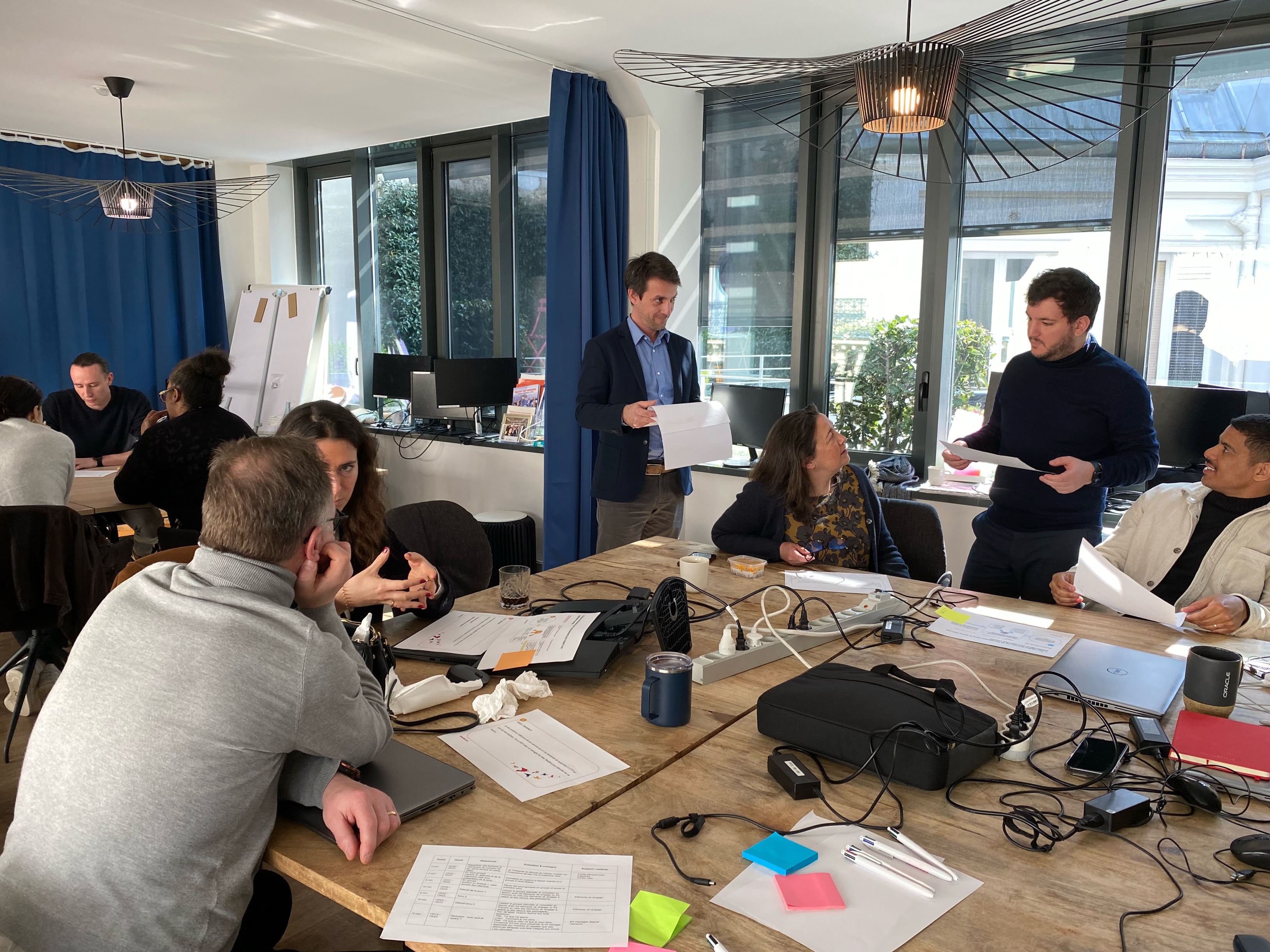 Groupe de travail sur l'éthique des affaires regroupant des collaborateurs SeaBird 