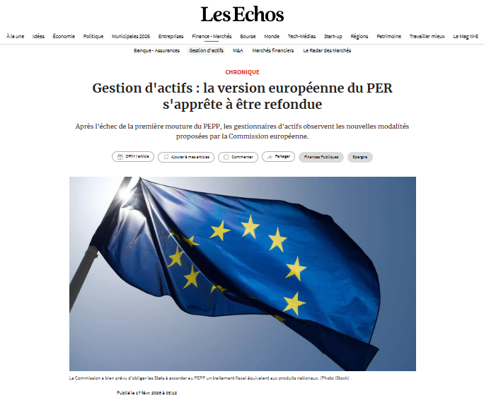 Les Echos - Article PER