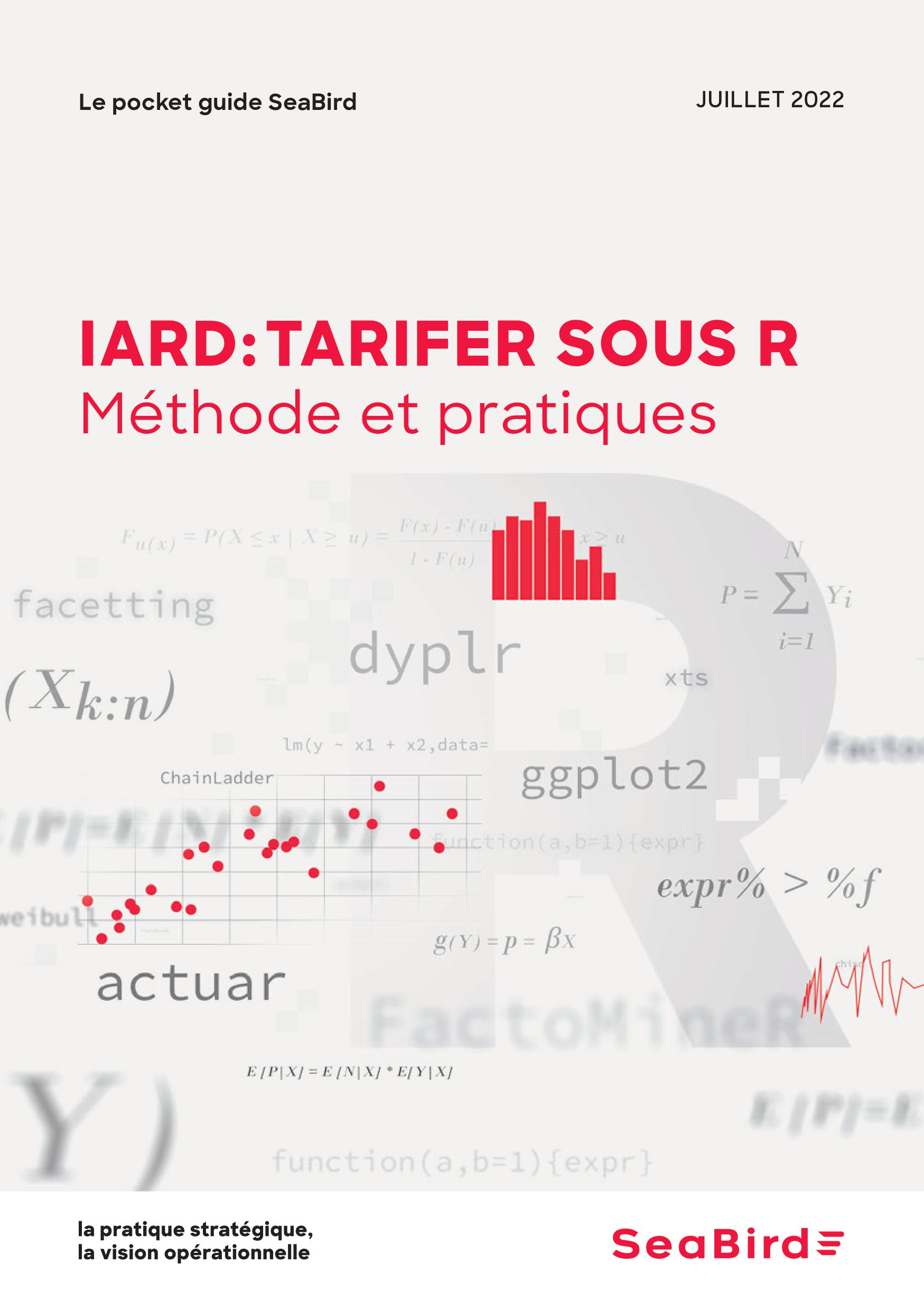 Couverture - IARD - Tarifer sous R - Méthodes et pratiques - Guide SeaBird