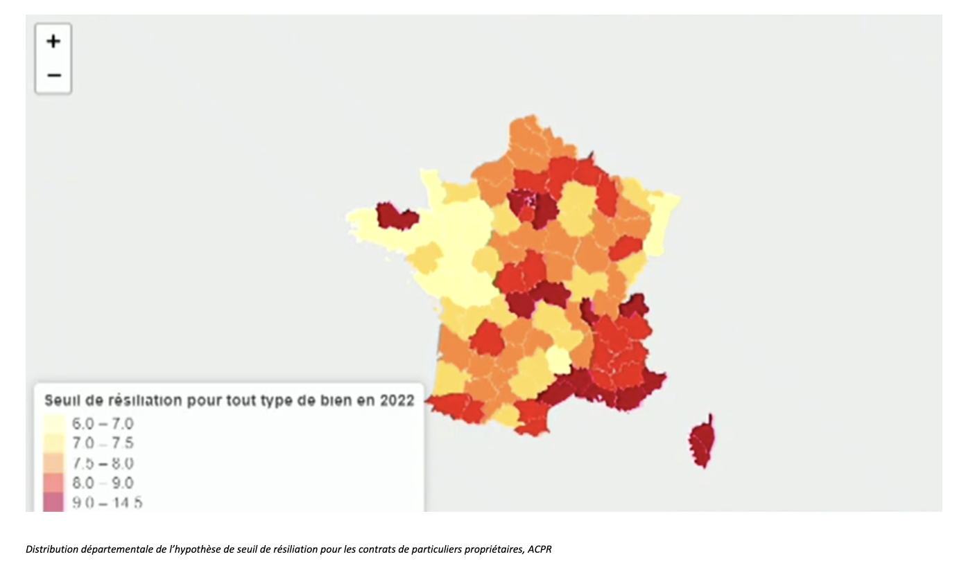 Seuil de résiliation pour tout type de bien en 2022